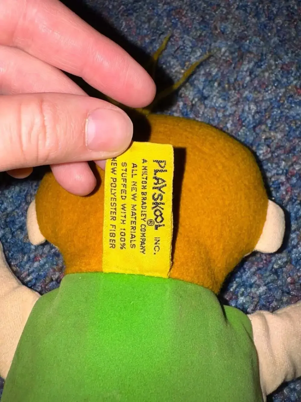 Vintage 1970 Playskool Dapper Dan Teaching Doll